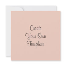 Personalice estas invitaciones de 5.25"x5.25"