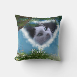 Personalice este gato en la almohada del Mascota H
