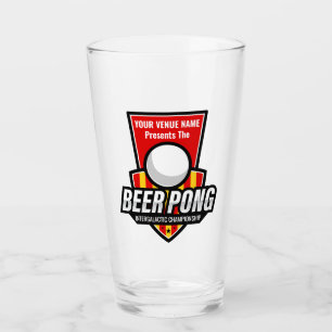 Personalice este logotipo de Beer Pong
