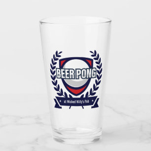 Personalice este logotipo de Beer Pong