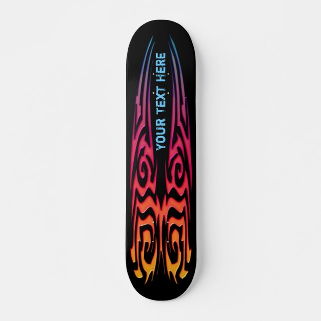 Personalice este skateboard (Anverso )