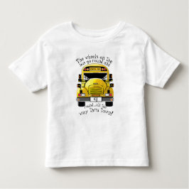 Personalice la camisa conocida del autobús escolar