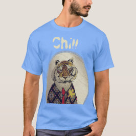 Personalice la camiseta de Fun Chill Tiger