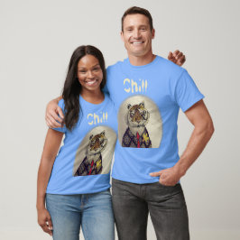 Personalice la camiseta de Fun Chill Tiger