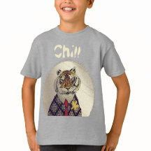 Personalice la camiseta de Fun Chill Tiger