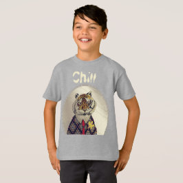 Personalice la camiseta de Fun Chill Tiger