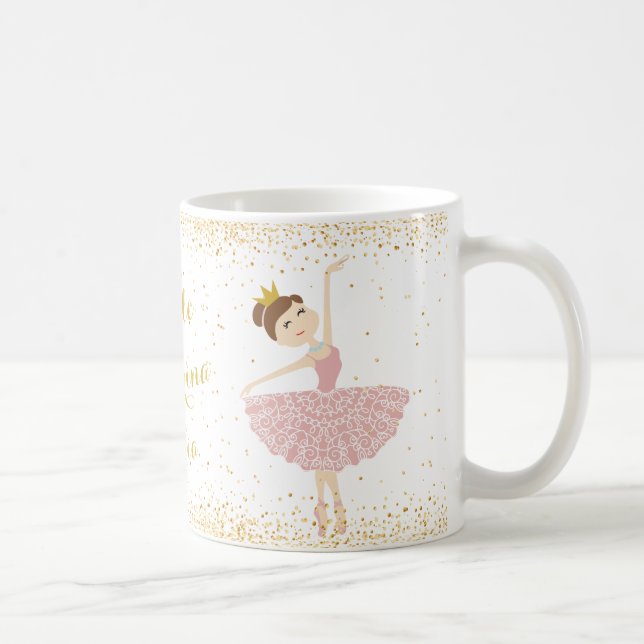 personalice la pequeña taza del nombre de la (Derecha)