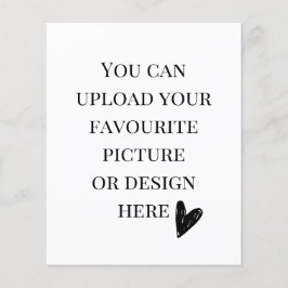 Personalice la tarjeta de gabinete de 4,5" x 5,6"