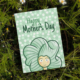 Personalice la tarjeta del día de la madre de la C