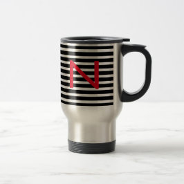 Personalice la taza de café metalizado del viaje