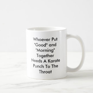 Personalice la taza divertida de la violencia de
