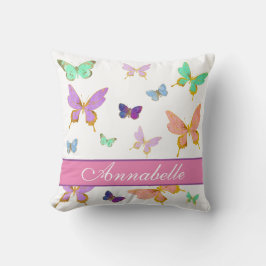 Personalice su propio Cojín decorativo de mariposa