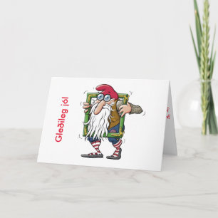 Personalice su tarjeta de Navidad islandesa