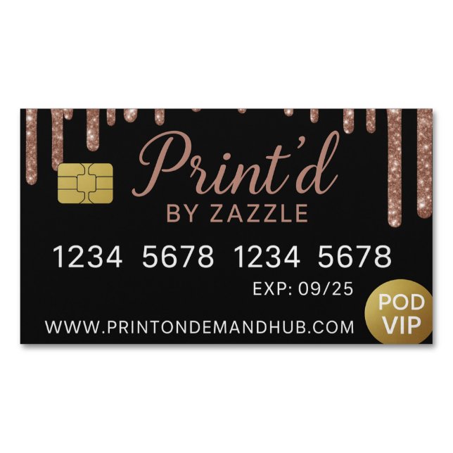 Personalidad de las tarjetas de presentación (Anverso)