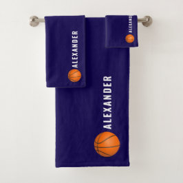 Personalised 3-Piece Sports Towel & Flannel Set |