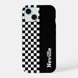 Personalised Two-Tone Checkerboard