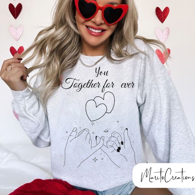 Personalised Valentine's Day sweater for couples (Subido por el creador)