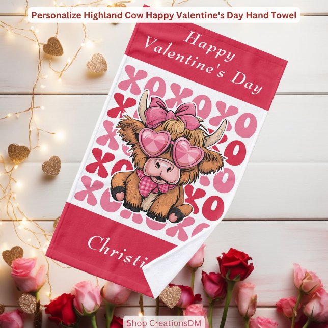 Personaliza a las vacas de Highland Feliz Día de S (Subido por el creador)