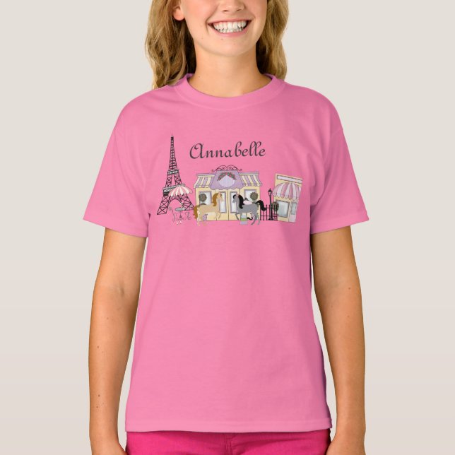 Personaliza A Los Bonitos Ponies La Camiseta De Ca (Anverso)