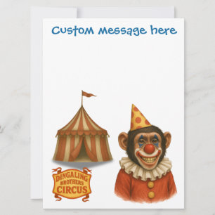 Personaliza: Chester el payaso chimpancé