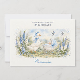 Personaliza Cochecito de Bebé Mother Goose Azul Sh