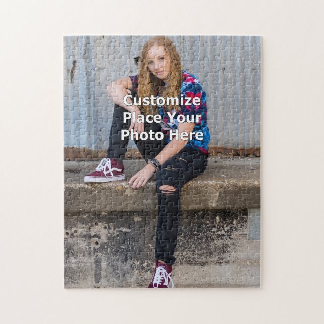 Personaliza con tu foto rompecabezas (Vertical)