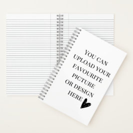 Personaliza cuaderno universitario de 5,5" x 8,5"