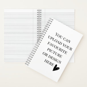 Personaliza cuaderno universitario de 5,5" x 8,5"