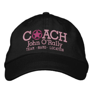 Personaliza El Coach Star Gorra Tu Nombre Tu Juego