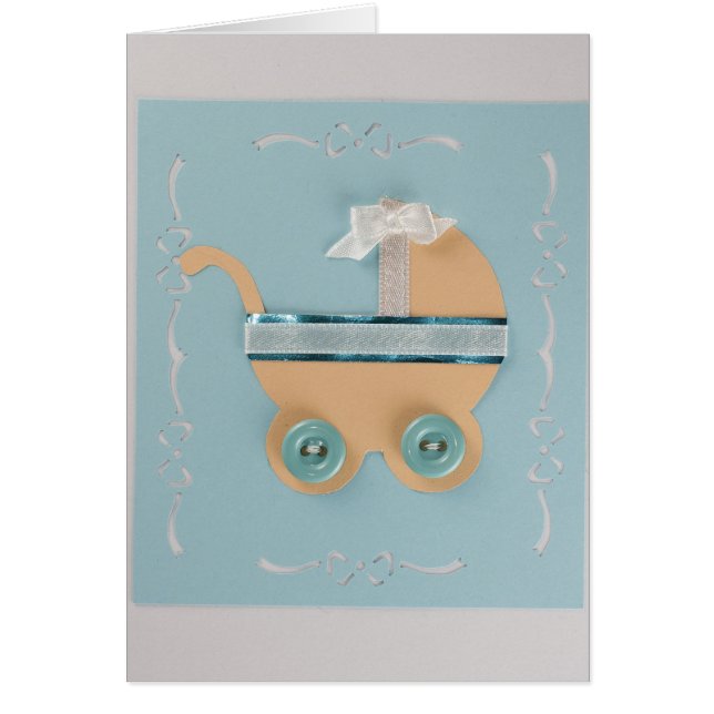 Personaliza el Stroller de Bebé Peach con botones  (Frente)