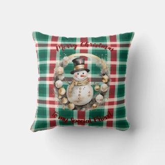 Personaliza esta almohada única de Navidad