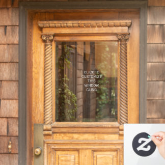 PERSONALIZA ESTA CALCOMANÍA DE VENTANA