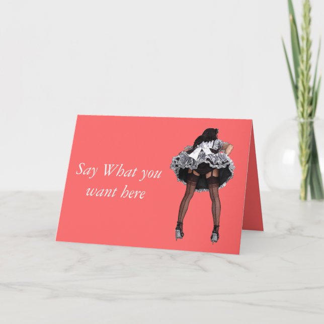 Personaliza esta tarjeta de felicitación (Anverso)