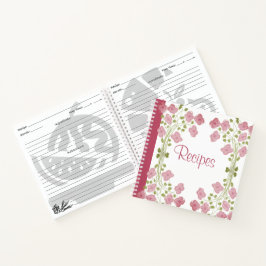 Personaliza Este Pequeño Libro De Recetas De Flore