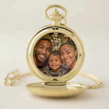 Personaliza este reloj de bolsillo con tu foto