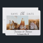 Personaliza Foto Anuncio de Fecha de Boda<br><div class="desc">Anuncia tu día especial con un hermoso diseño personalizable de "save the date" hecho para compartir la fecha de tu boda de manera elegante y memorable. Perfecto para parejas que buscan un anuncio de boda personalizado, este diseño ofrece una apariencia limpia y atemporal que se puede adaptar para coincidir con...</div>