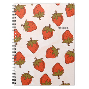 PERSONALIZA: Fresas Vintage Cuaderno