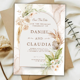 Personaliza Invitación de boda minimalista simple