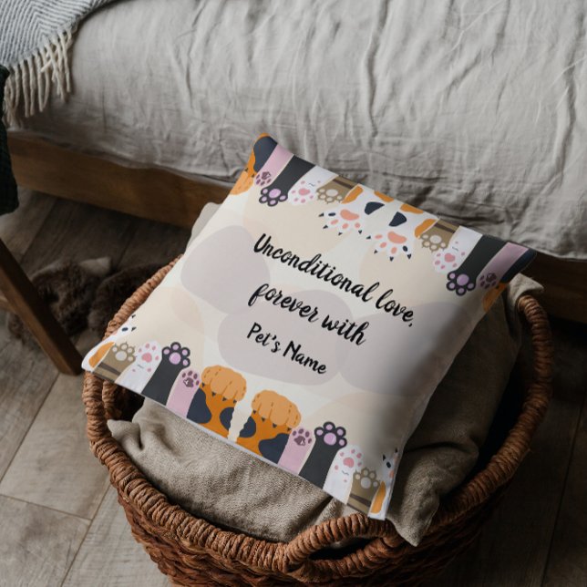 Personaliza la almohada de tu mascota Lover (Subido por el creador)