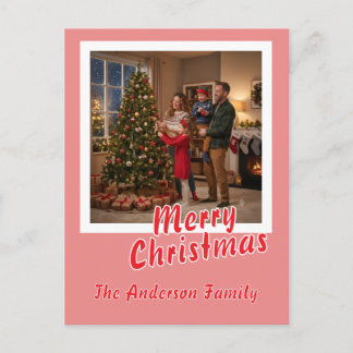 Personaliza la foto de la tarjeta de Navidad
