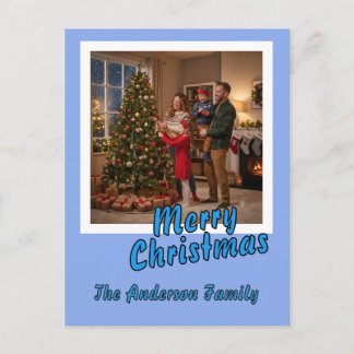 Personaliza la foto de la tarjeta de Navidad