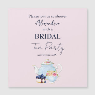 Personaliza la invitación de la fiesta de té para 