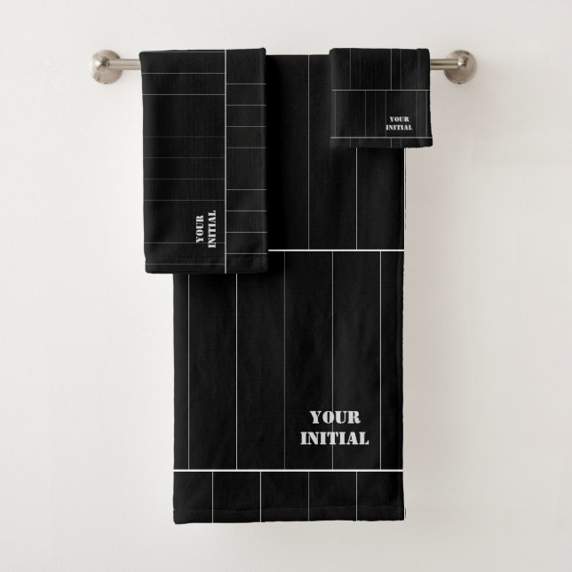 Personaliza la raya de alfiler negra y blanca (In situ)