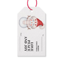 Personaliza las etiquetas de regalo de Feliz Navid