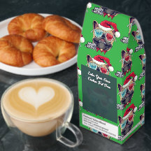 Personaliza Santa divertido de Navidad Pug que lle