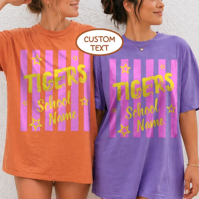 Personaliza Tu Camiseta del Espíritu Escolar (Subido por el creador)