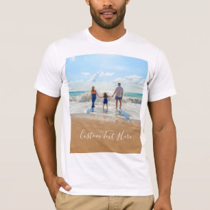Personaliza tu camiseta fotográfica con texto Pers