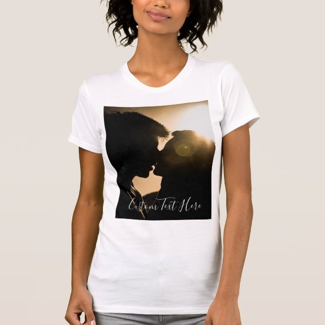 Personaliza tu camiseta fotográfica con texto Pers (Anverso)