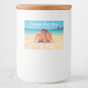 Personaliza tu etiqueta fotográfica con texto Pers