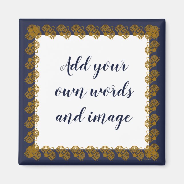 Personaliza Tu Propio Imán (Frente)